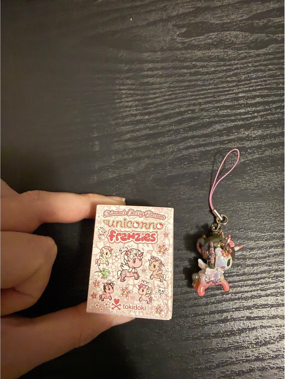 Tokidoki Unicorno Frenzies Shimmer Yoshino Mini Figure Phone Charm
